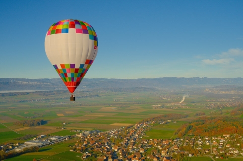 Die schönen Herbsttage – perfekt für eine Ballonfahrt
